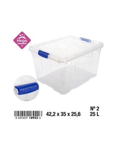 Caja Nueva 25L Nº2 con Cierres Seguros