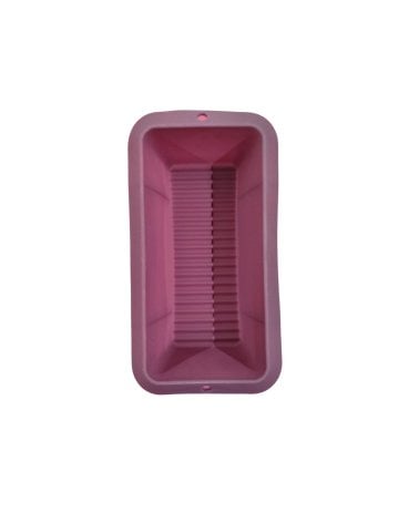 Molde de Silicona para Pastel 20x10x7cm en Color Violeta
