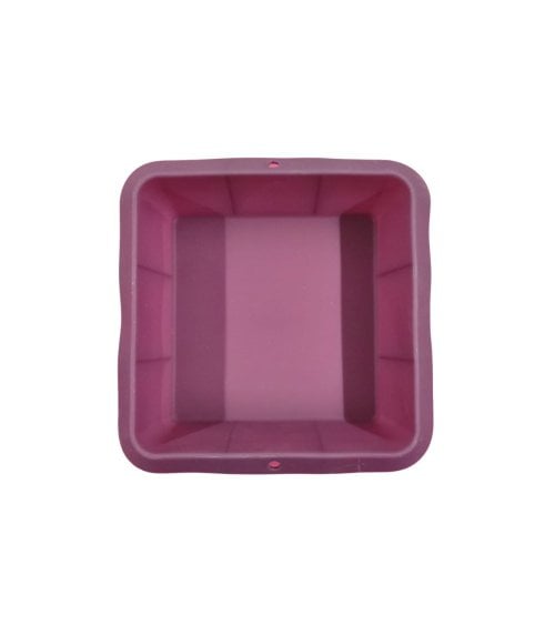 Molde de Silicona para Lasaña 23x23x6,5 en Color Violeta