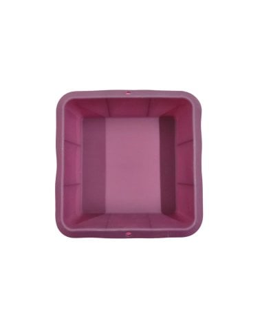 Molde de Silicona para Lasaña 23x23x6,5 en Color Violeta