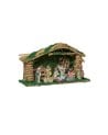 Belén Navideño Decorativo 38x16x23 para Navidad Festiva
