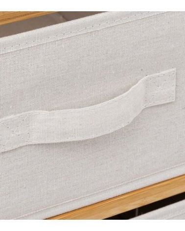 Estantería para Baño Tidy Box con 6 Cestas de Bambú