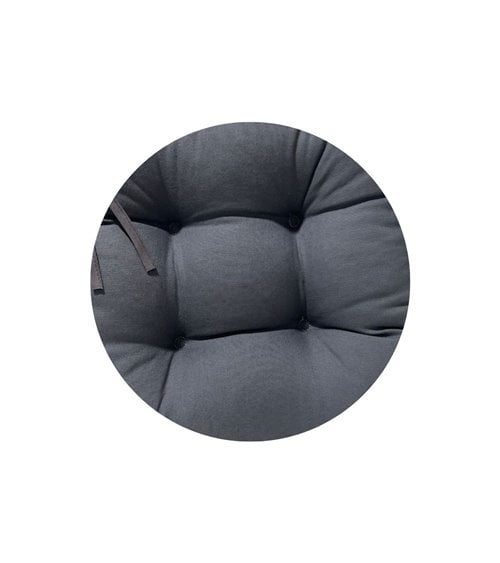 Cojín de Silla Acolchado Cuadrado con Lazos