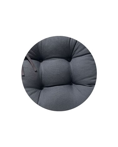 Cojín de Silla Acolchado Cuadrado con Lazos