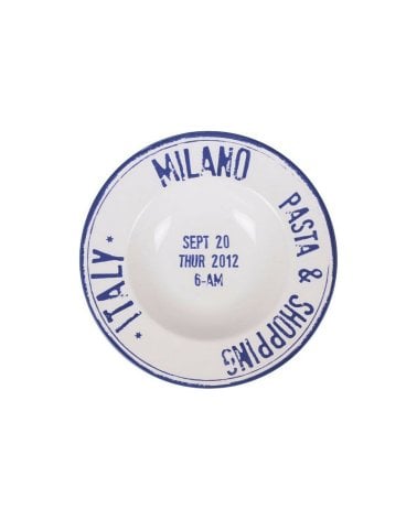Plato para Pasta 28cm con Letras