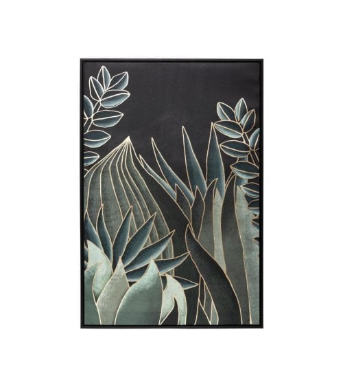 Lienzo Decorativo 60x90cm con Diseño de Hojas de Árbol