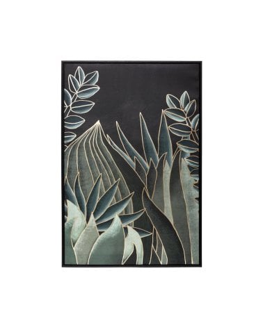 Lienzo Decorativo 60x90cm con Diseño de Hojas de Árbol