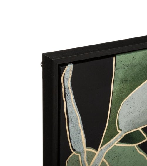 Lienzo Decorativo 60x90cm con Diseño de Hojas de Árbol