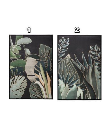 Lienzo Decorativo 60x90cm con Diseño de Hojas de Árbol