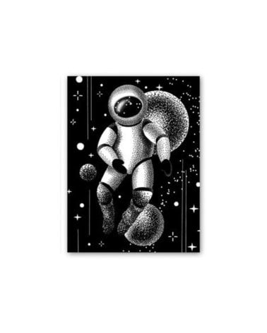 Lienzo Decorativo del Espacio 30x40 cm para Decoración Original