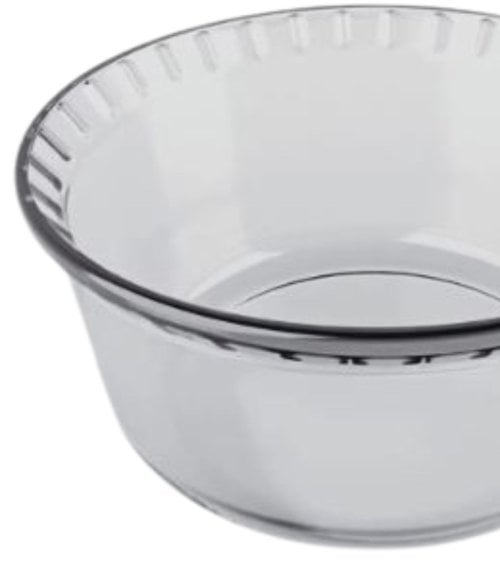 Molde Redondo Alto de Cristal 2,4L para Cocina