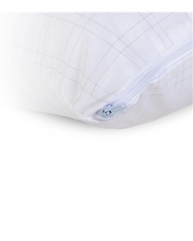 Almohada de Fibra con Funda 70% Algodón Antiestrés