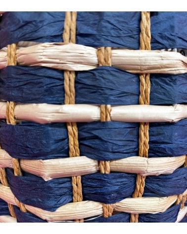 Cesta fibra natural