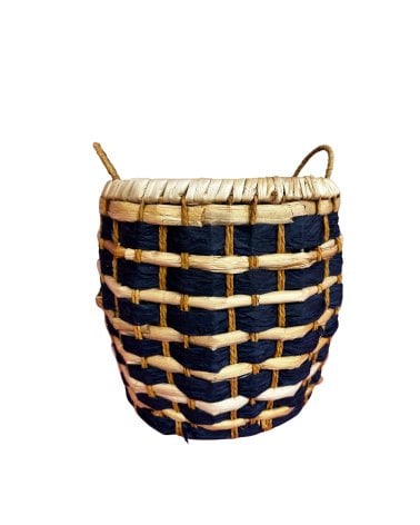 Cesta fibra natural