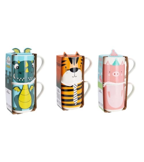 Set Infantil de 2 Tazas Mugg 265ML