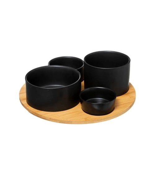 Conjunto de Aperitivos y Bandeja Elegante para Servir