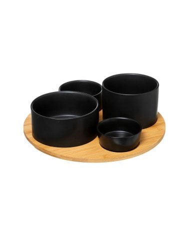 Conjunto de Aperitivos y Bandeja Elegante para Servir