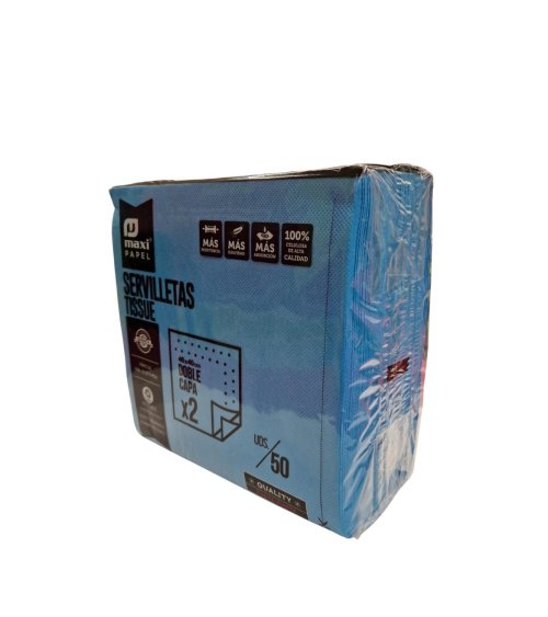 Servilletas de Papel de Doble Capa de 40x40 cm