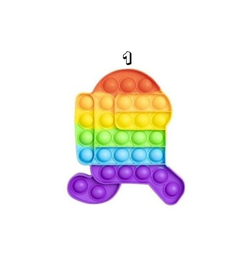 Pop it de Colores para Relleno de Piñata