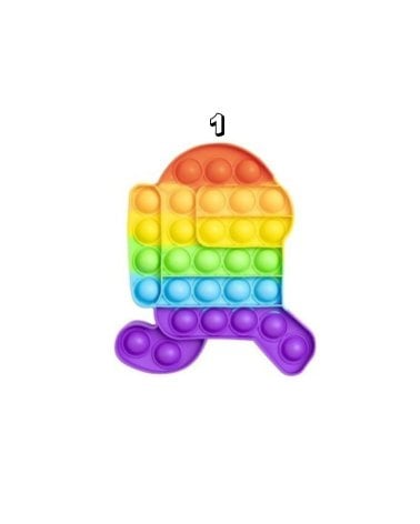 Pop it de Colores para Relleno de Piñata