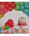 Set 40 Globos Arcoiris - Decoración en Forma de Arco de 1,5M para Fiestas