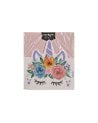 Set de 20 Servilletas con Diseño de Unicornio 33x33 cm - Ideal para Fiestas Infantiles