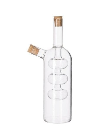 Botella de Cristal para Aceite y Vinagre 0.5L Elegante