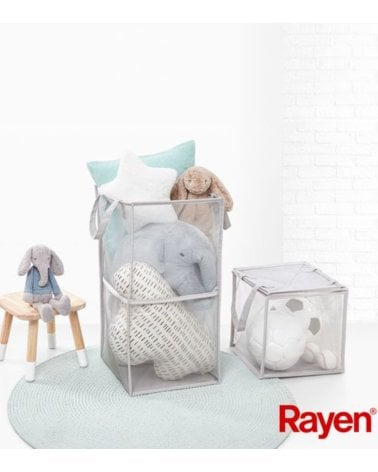 Cesto Almacenaje Plegable 62x30x30cm - Organizador Elegante