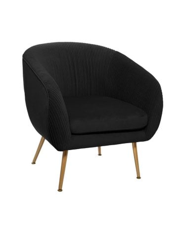 Sillón Solaro de Terciopelo Elegante