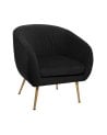 Sillón Solaro de Terciopelo Elegante