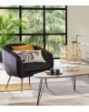 Sillón Solaro de Terciopelo Elegante