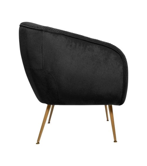 Sillón Solaro de Terciopelo Elegante