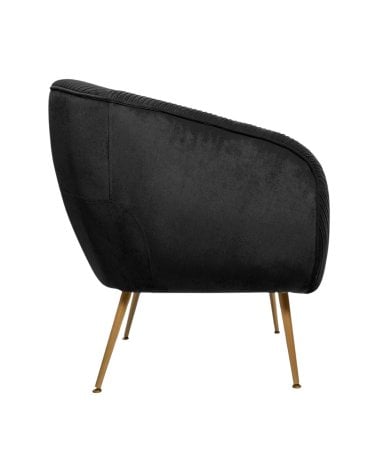 Sillón Solaro de Terciopelo Elegante