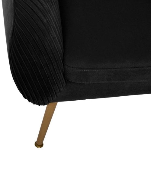 Sillón Solaro de Terciopelo Elegante