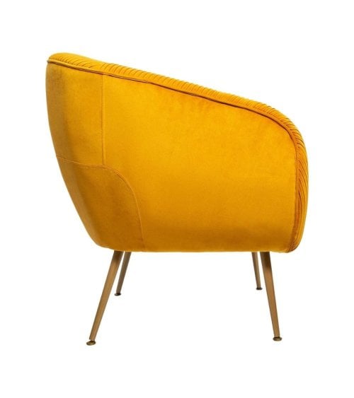 Sillón Solaro de Terciopelo Elegante