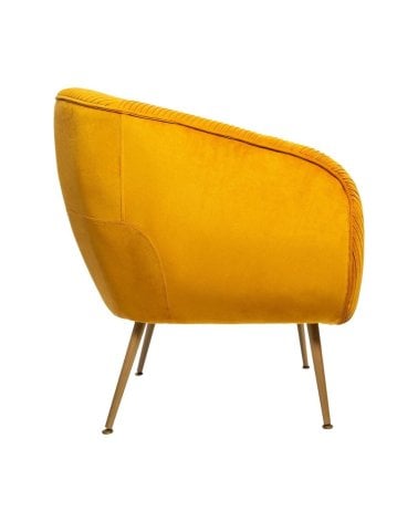 Sillón Solaro de Terciopelo Elegante