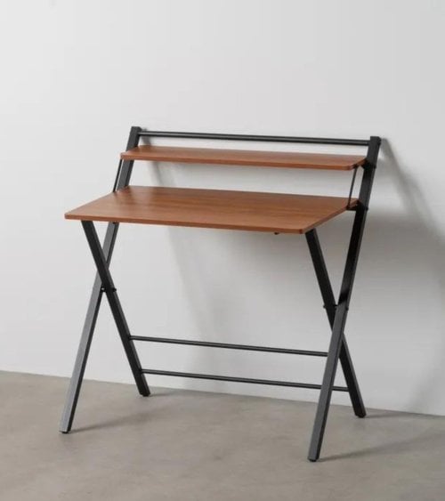 Escritorio Plegable Compacto con Balda