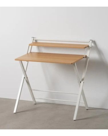 Escritorio Plegable Compacto con Balda