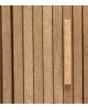 Consola Colva con 2 Puertas Correderas de Madera