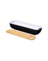 Panera con Tabla y Cuchillo de 40x12 cm para Cocina