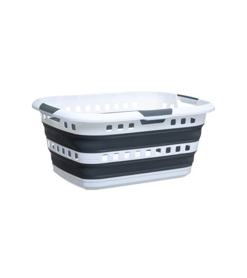 Cesta Plegable para Ropa de 45 Litros - Almacenamiento Óptimo