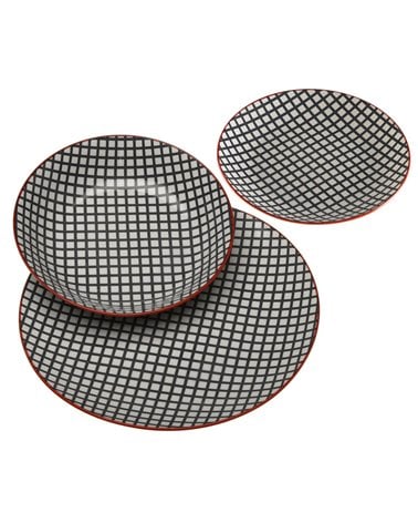 Vajilla de Porcelana de 18 Piezas Luliana
