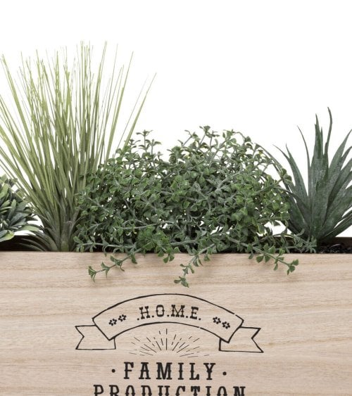 Decoración de Pared con Plantas Artificiales