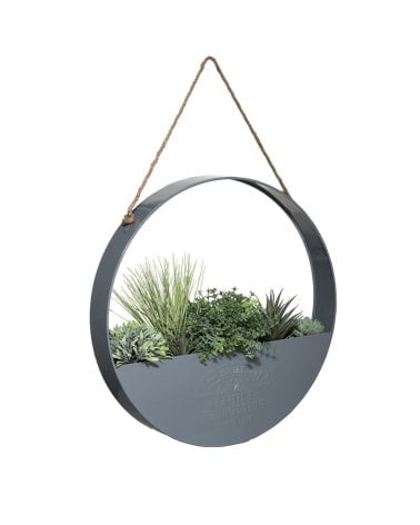 Decoración de Pared con Plantas Artificiales