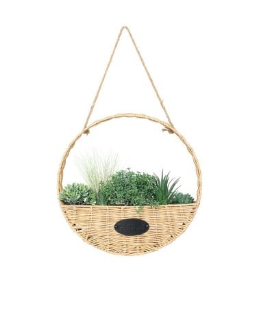 Decoración de Pared con Plantas Artificiales