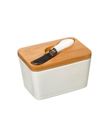 Mantequillero con Cuchillo de Untar - Compra Útil y Elegante
