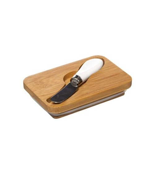 Mantequillero con Cuchillo de Untar - Compra Útil y Elegante