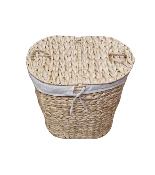 Cesta de Mimbre de 42x28x48cm para Almacenamiento