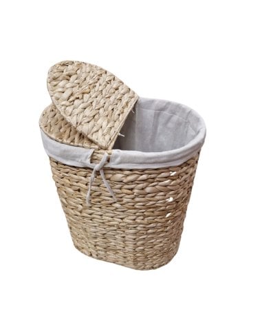 Cesta de Mimbre de 42x28x48cm para Almacenamiento