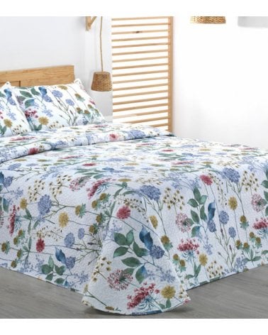 Bouti Karina: Colcha con Estampado Floral Elegante